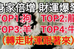 準到要出事了！雞年有望「身家倍增」的四大生肖！財運爆發力足以讓你崩潰....趕緊看有沒有你！ 