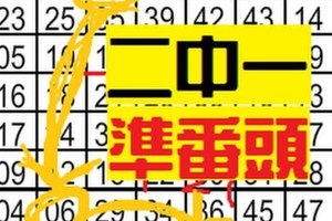 12月8日 六合彩 準番頭 ~ 二中一 準15個月 獨碰專車獨支