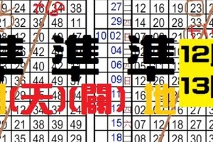 12/13 六合彩 .準準準. 開[ 天 ] [ 闢 ] 地 ..獨支專車..