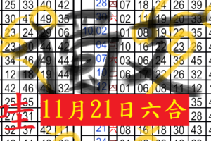 11月21日六合獨尾數+獨支老虎伍茲