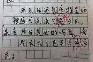 小學生作文真的是漲姿勢看完估計老師都氣瘋了