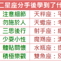 十二星座分手後學到了什麼 