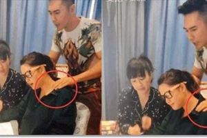 張倫碩對鍾麗緹女兒紳士手？接下來對鍾麗緹的潛意識動作才是重點!
