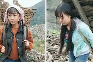 為照顧殘疾父母及年幼弟妹，22歲正妹揹磚砍柴養家，被網友封為「最美女漢子」！