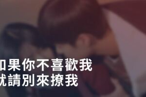 如果你不喜歡我，就請別來撩我