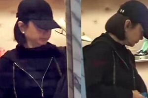 64歲林青霞素顏現身奢侈品店血拼，皮膚緊實狀態極好惹人羨慕