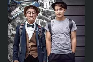 孫子把85歲的爺爺接到廈門，拍了一組照片，結果帥遍頭條
