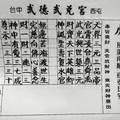 11/15-11/19  武德武兌宮-六合彩參考