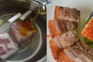 皮脆肉嫩的「港式脆皮燒肉」竟然這麼容易做，超級好吃還吃不胖~沒有烤箱也不怕哦，用「炒鍋」也可以做！ 