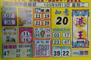 9/13 港 六合.（阿水伯，一定贏，大勝利，香港早報，發現金，阿田師）。喜歡何數自由配，配出234星，參考，參考。