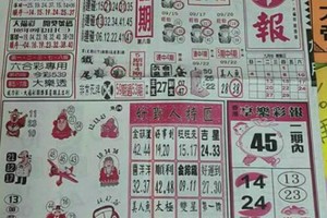 9/24 港 六合【台北準報，慈母宮，香港濟公，中壇元帥，七仙姑，】。喜歡何數自由配，配出234星，參考，參考。