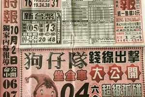 10/4 港 六合.（國際時報，港天下，台北港報，聯贏彩報）。喜歡何數自由配，配出234星，參考，參考。