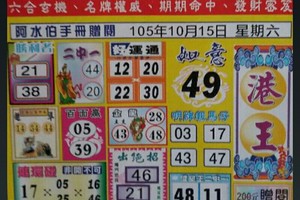 10/15 港 六合.（港王，阿水伯，一定贏，鶴仙子，震興宮，聖慈宮，玄天上帝，慶安宮）。喜歡何數自由配，配出234星，參考，參考。