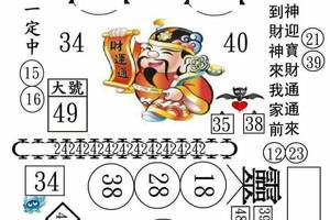 11/3 港六合 【財神婆，財旺人旺旺，財神國有約】運來財就來。參考，參考。