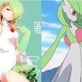 假如這8隻神奇寶貝擬人化，沙奈朵和前進山羊的擬人滿滿御姐風！