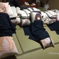  服務精神，日本旅館為客人帶來的抱枕蓋上毛毯