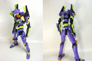 日本網友耗時3年拼出1.2米EVA初號機