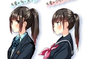 調查：你喜歡圖裡的哪一種馬尾辮呢