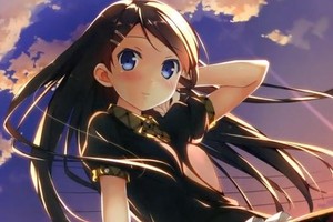 飄逸長發躁動少年心，二次元黑色髮絲少女(圖集-19P)