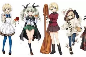 少女與戰車手游人氣投票……誒！軍神呢？