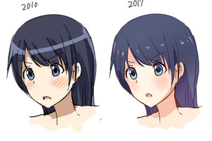 哪個可愛？日宅：7年前畫風與現在畫風對比圖曝光