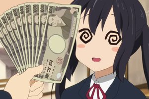 為愛吃土！日宅為買等身大中野梓向銀行貸款