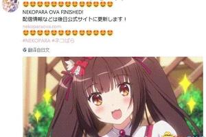 坐等擼貓《巧克力與香子蘭》OVA動畫已製作完成