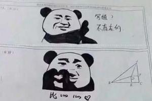 中國學生自創表情包答案術，老師微微一笑：0分