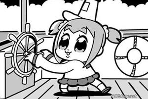  迫於謎之壓力更換畫面的一話，《POP TEAM EPIC》第5 話玩米老鼠梗