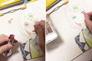 《替二次元角色化妝》實際搬出化妝品來測試的結果是？