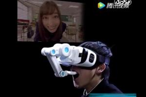 和橋本環奈親密接觸，悠哈推出VR餵糖裝置