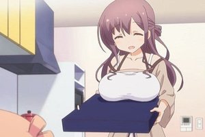 《Slow Start動畫特典》爆歐派滑鼠墊附上貧歐派角色擦拭巾！
