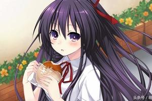 整理動漫裡「狂吃不胖的美少女們」