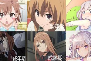 康娜長大是紗霧妹妹？來看看你們二次元的“老婆”的成長過程
