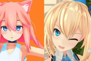 同門姐妹，Mirai Akari 與貓宮ひなた共同成為同一家虛擬Youtuer 事務所旗下藝人