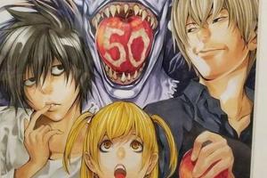 《少年JUMP》50週年紀念展賀圖，大觸放飛自我很有趣