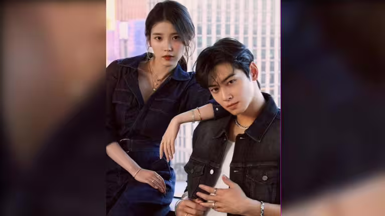 據傳IU新歌MV男主角請來臉蛋天才車銀優合作。(圖/翻攝自dlwlrma IG) 據傳IU新歌MV男主角請來臉蛋天才車銀優合作。(圖/翻攝自dlwlrma IG)