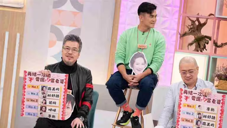 黃國倫(左起)、Terry、Paul等人夫上節目(圖/東森提供) 黃國倫(左起)、Terry、Paul等人夫上節目(圖/東森提供)