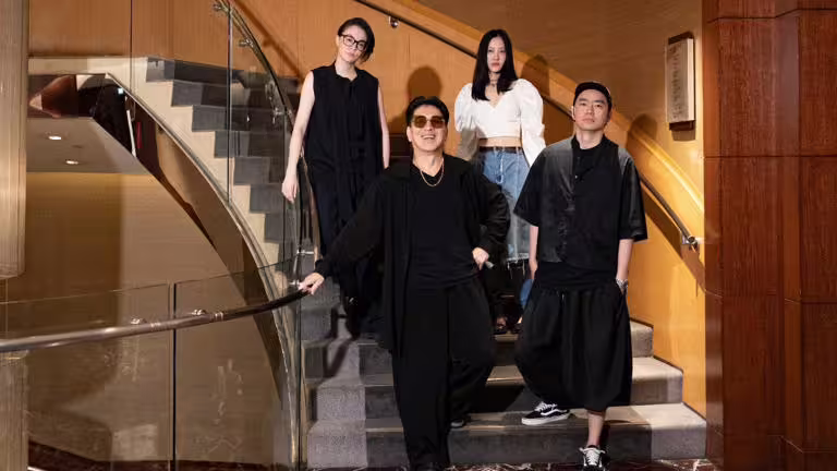張榕容(左起)、高捷、周楚濋與導演甘劍宇出席《誤殺3》台灣媒體聯訪。(圖/兩岸電影展提供) 張榕容(左起)、高捷、周楚濋與導演甘劍宇出席《誤殺3》台灣媒體聯訪。(圖/兩岸電影展提供)