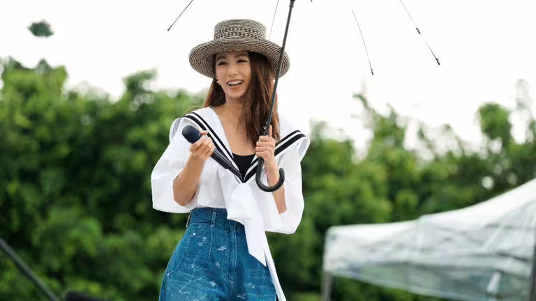 田馥甄在南投埔里虎嘯山嵐開唱。（圖／何樂音樂提供）