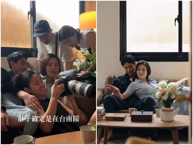 攝影師分享劉品言、連晨翔婚紗的花絮片。(圖/IG@esther88、yuweiiv) 攝影師分享劉品言、連晨翔婚紗的花絮片。(圖/IG@esther88、yuweiiv)