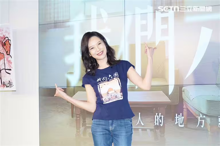 天心談到跟老公相處,當場被他感動落淚。(圖/記者趙于瑩攝影) 天心談到跟老公相處,當場被他感動落淚。(圖/記者趙于瑩攝影)