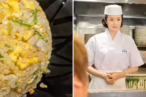 怕吃不下點「半碗炒飯」　店員送餐他看傻