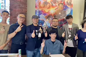 南投戲院《柯南》劇場版首映 邀參與製作的亞大原畫師站台