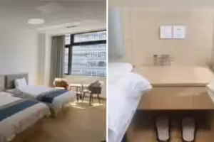 過年住宿貴「他意外訂到醫院」 一晚僅500元!遊客走到B1笑了 過年住宿貴「他意外訂到醫院」 一晚僅500元!遊客走到B1笑了