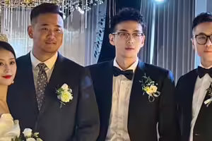 伴郎超帥!「霸道總裁系帥照瘋傳」搶盡新郎風頭 「摘下眼鏡超大反差」本尊驚人身分曝光 伴郎超帥!「霸道總裁系帥照瘋傳」搶盡新郎風頭 「摘下眼鏡超大反差」本尊驚人身分曝光