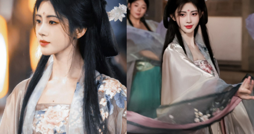 「4千年一遇美女」中秋化身嫦娥 絕美扮相宛如仙女下凡