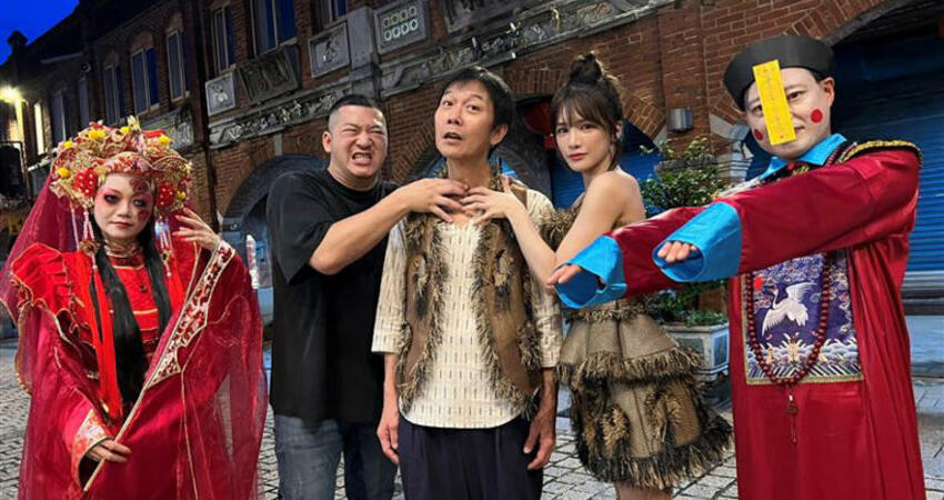 重返《暫時停止呼吸》拍攝地！錢小豪再當殭屍先生 揪樂天女孩玩回憶殺