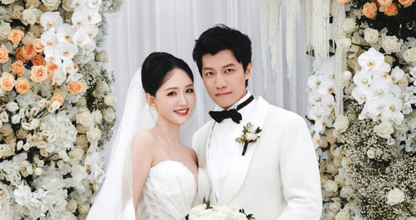 「朋友總是老的好」陳喬恩婚禮高清照來了 9宮格圖放閃伴郎鄭元暢帥炸