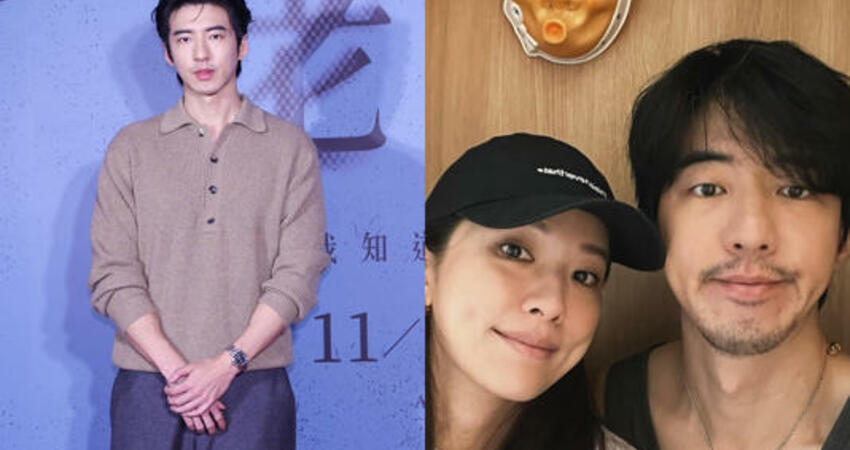 恭喜傅孟柏當爸！ 颱風天曬小手照 宣布經紀人老婆生女